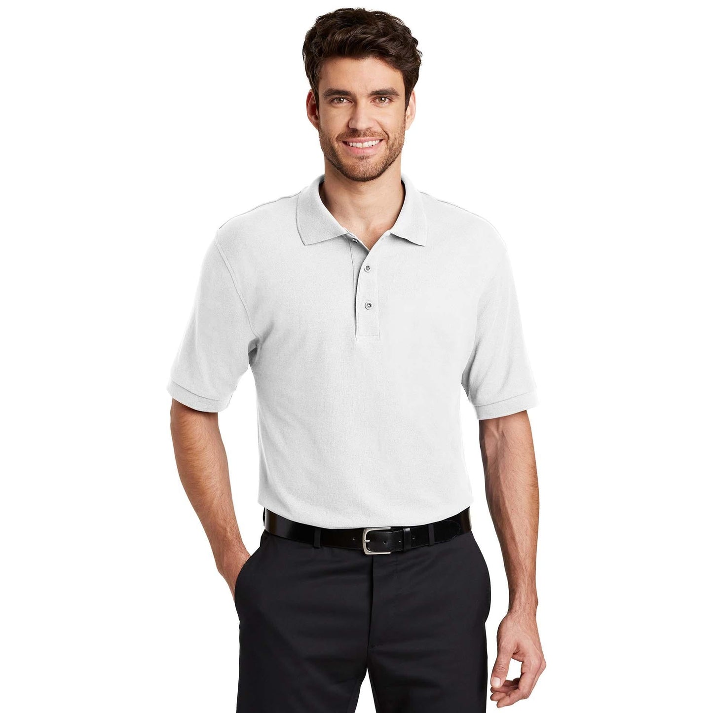 Sunflower Yellow Polo Shirt - Port Authority - Soft Fabric