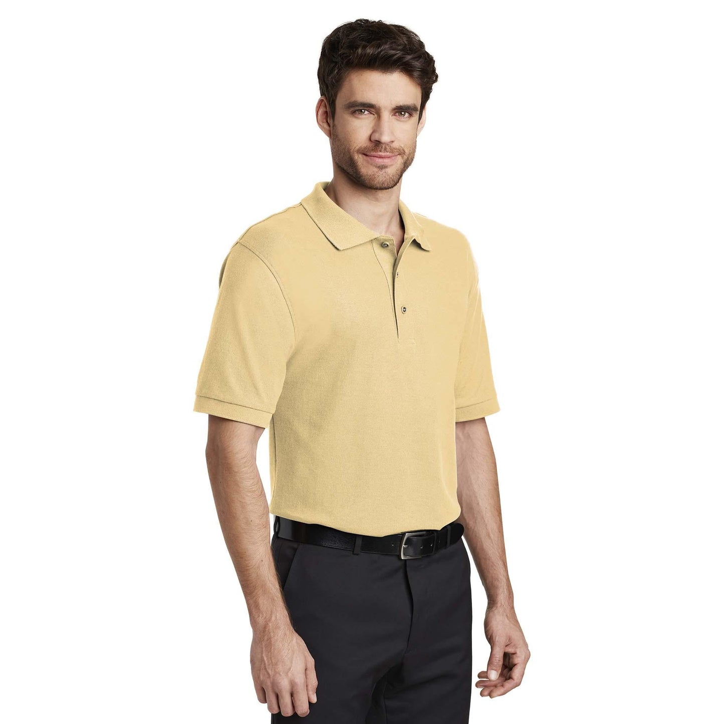Sunflower Yellow Polo Shirts - Port Authority - Soft