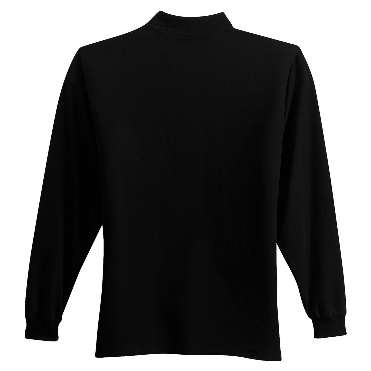 Black Polo Shirt - Port Authority - Soft Silk Touch