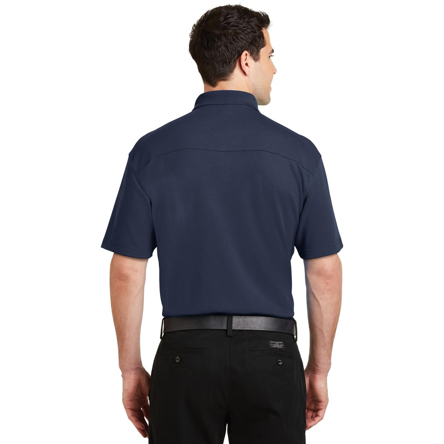Black Polo Shirt - Port Authority - Comfortable Fabric