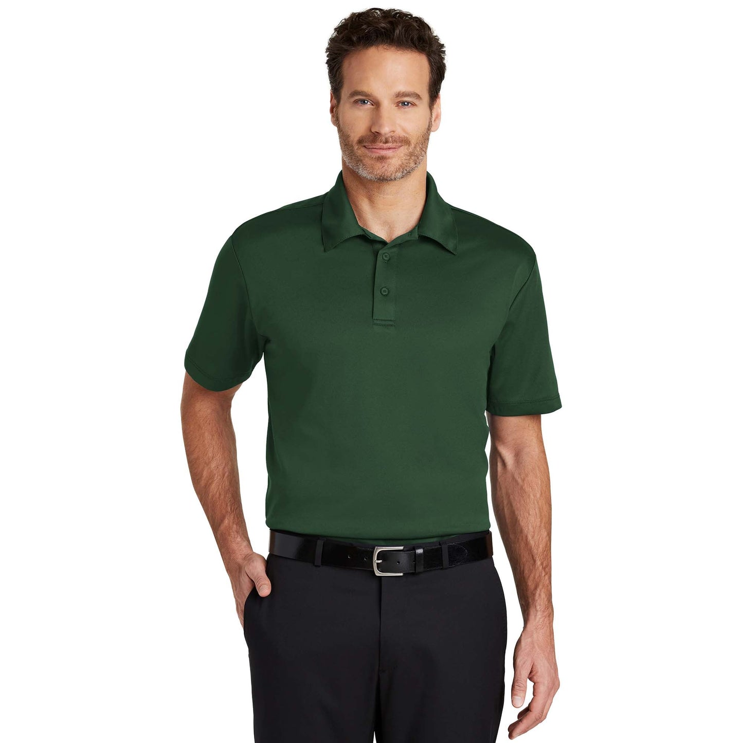 Black Polo Shirts - Port Authority - Soft Fabric