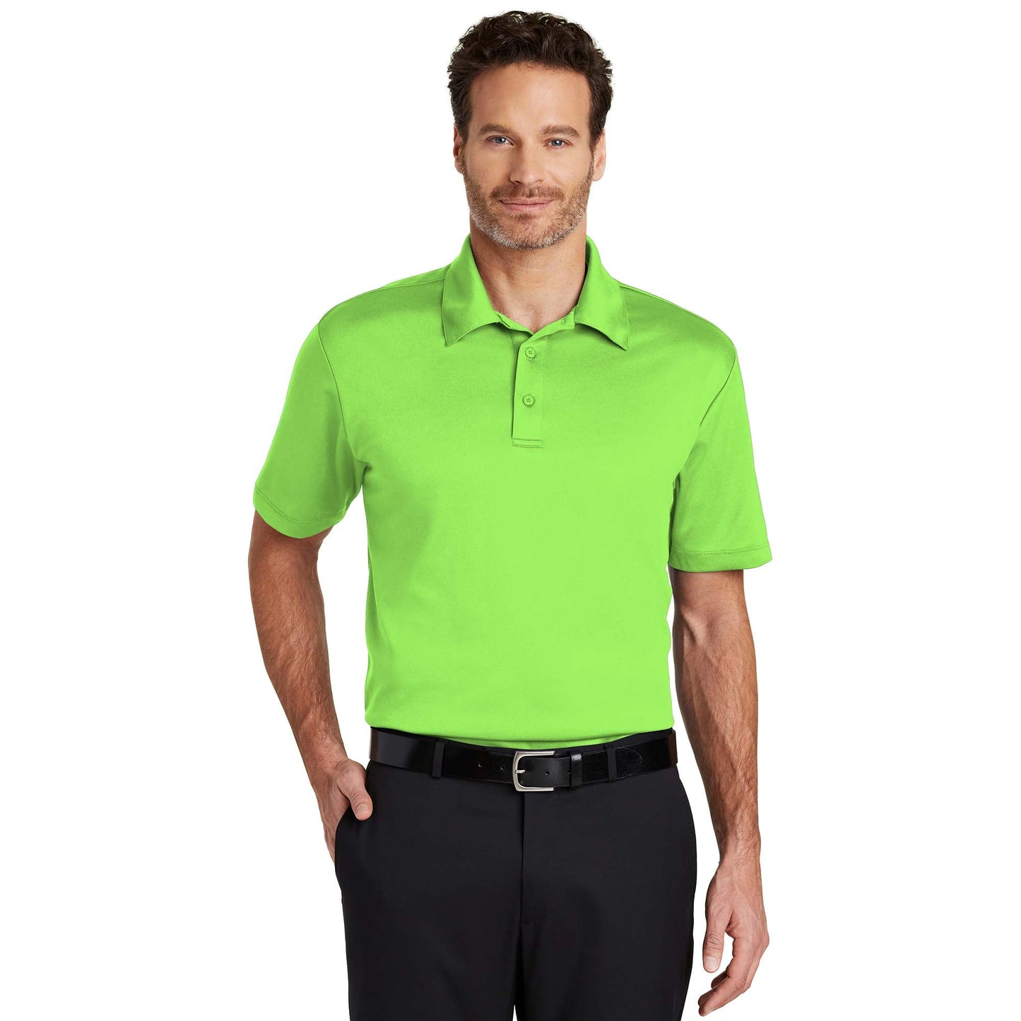 Black Polo Shirts - Port Authority - Soft Fabric