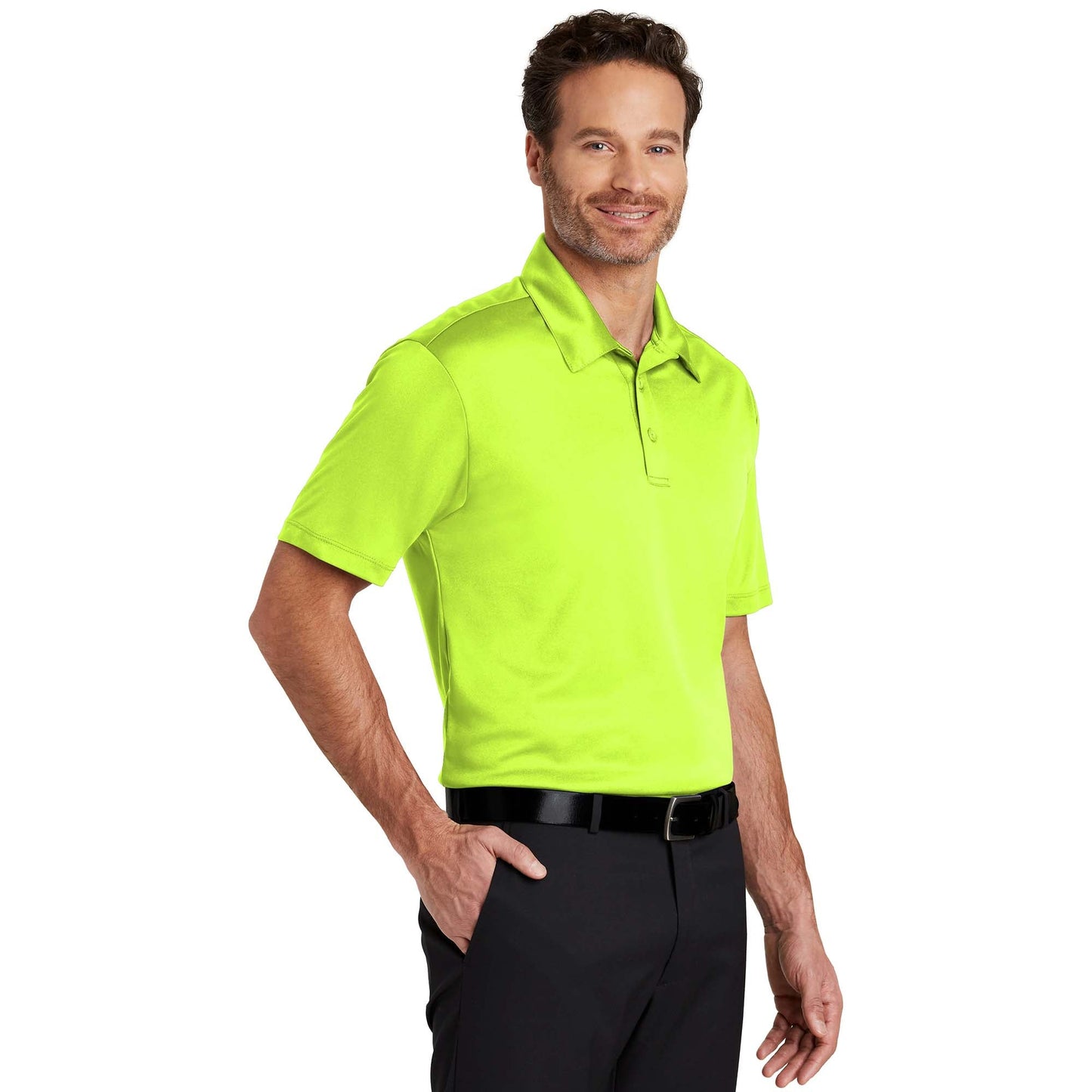 Black Polo Shirts - Port Authority - Soft Fabric