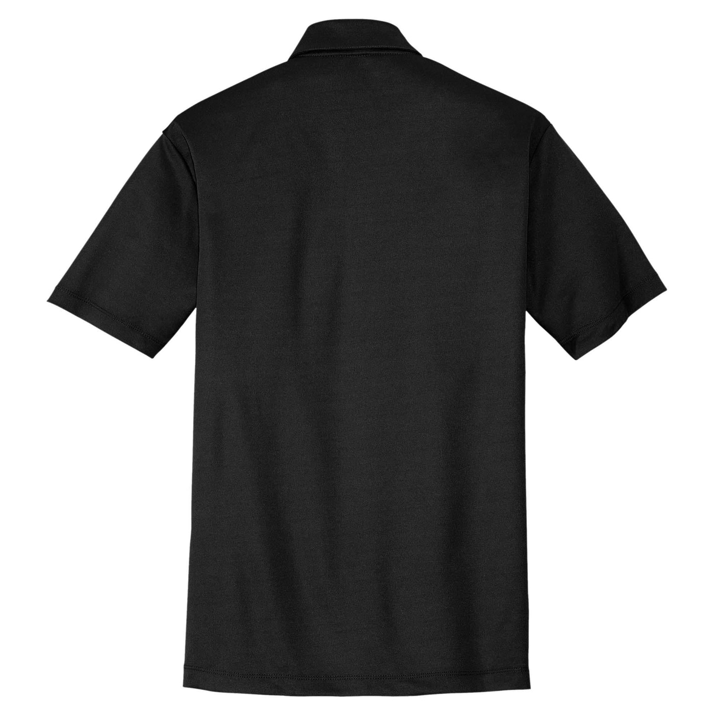 Black Polo Shirt - Port Authority - Soft Touch Fabric