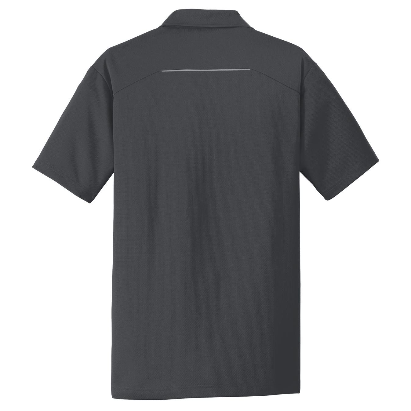 Battleship Grey Polo - Port Authority - Moisture-Wicking