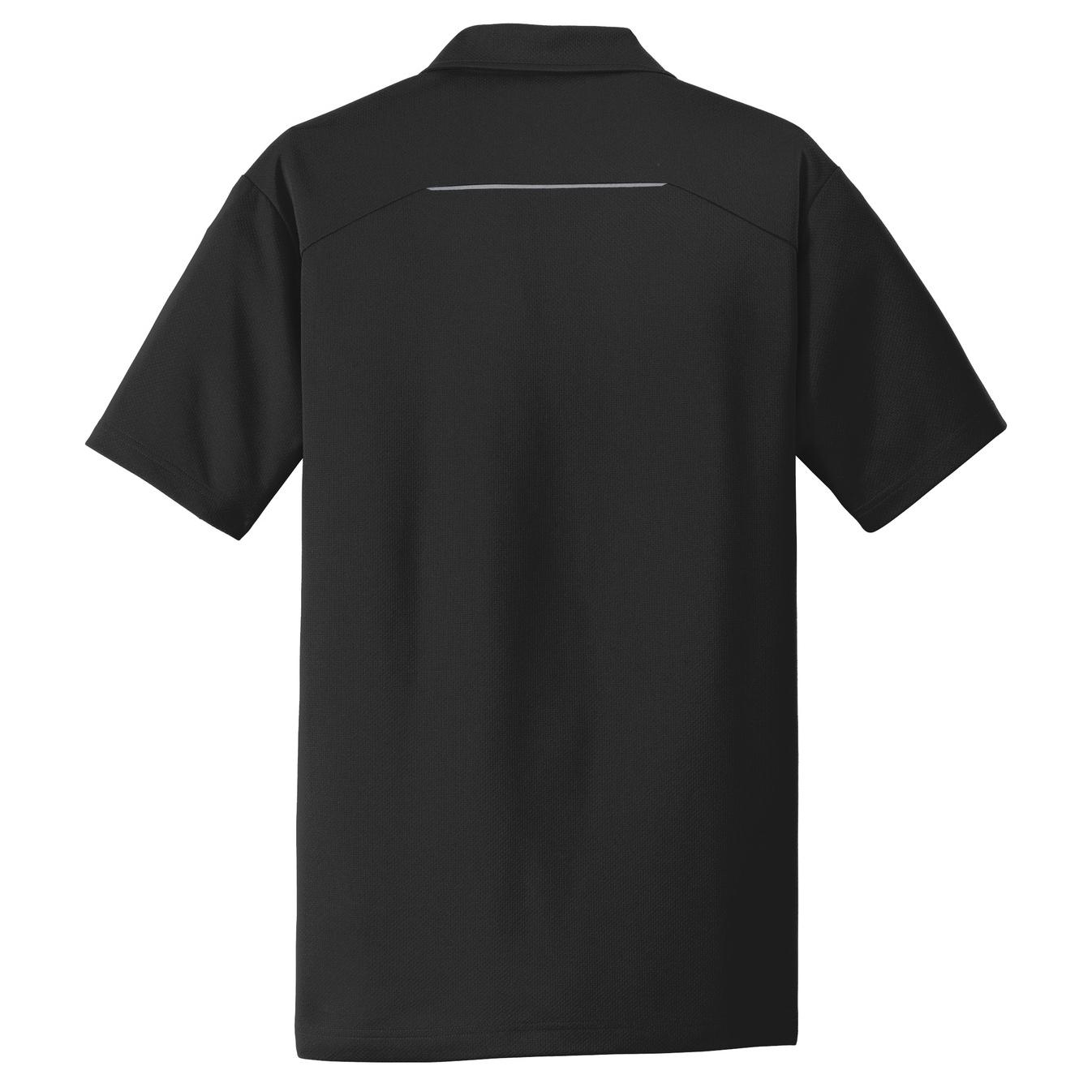 Battleship Grey Polo - Port Authority - Moisture-Wicking