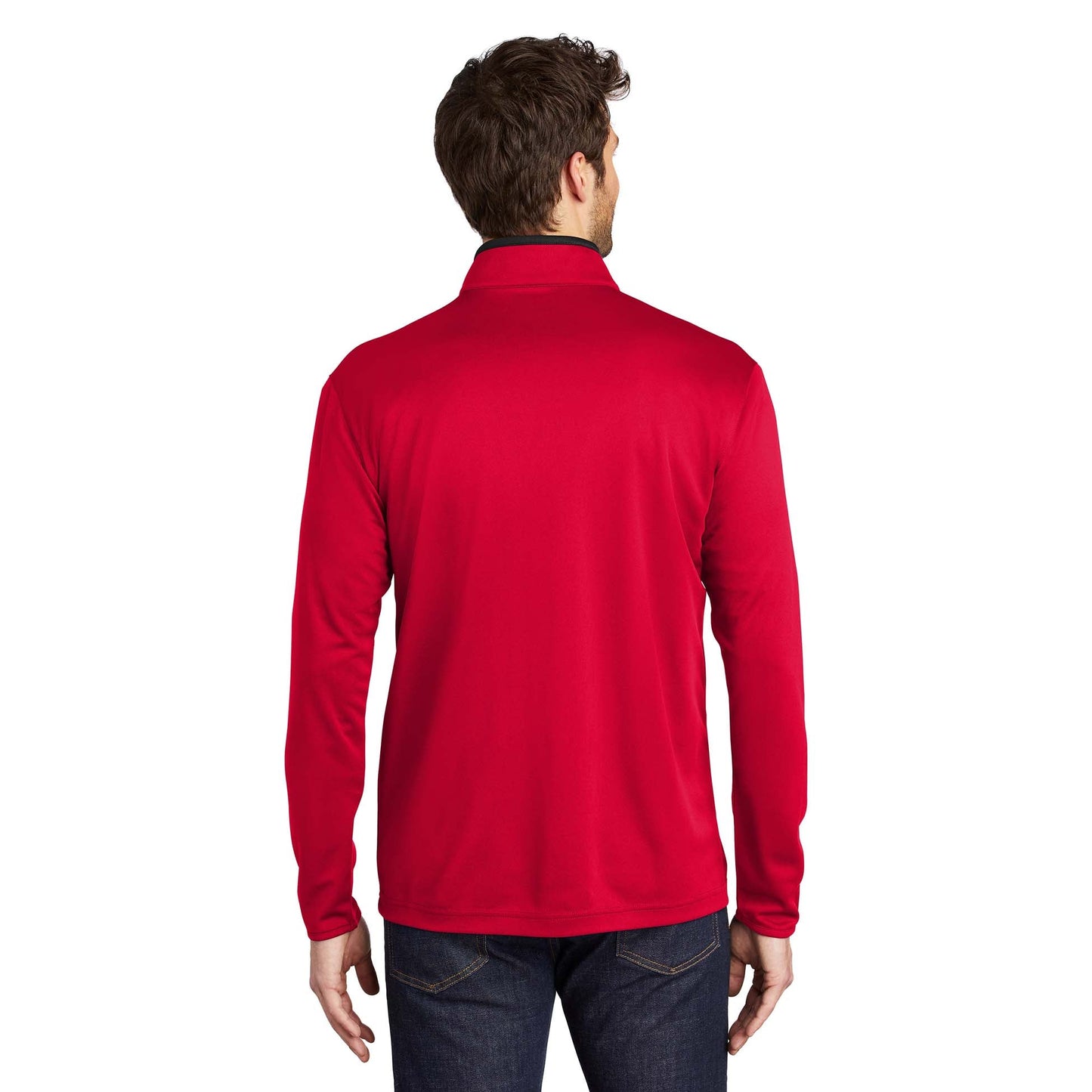 Black/Steel Grey Sweatshirt - Port Authority - Snag Resistant