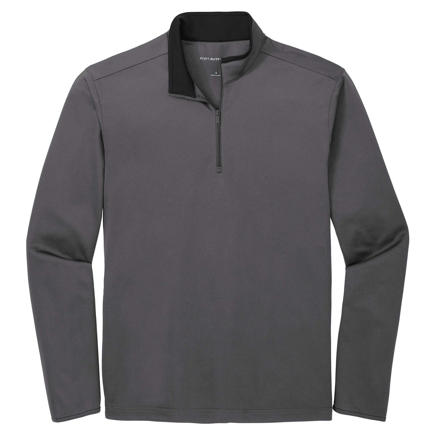 Black/Steel Grey Sweatshirt - Port Authority - Snag Resistant