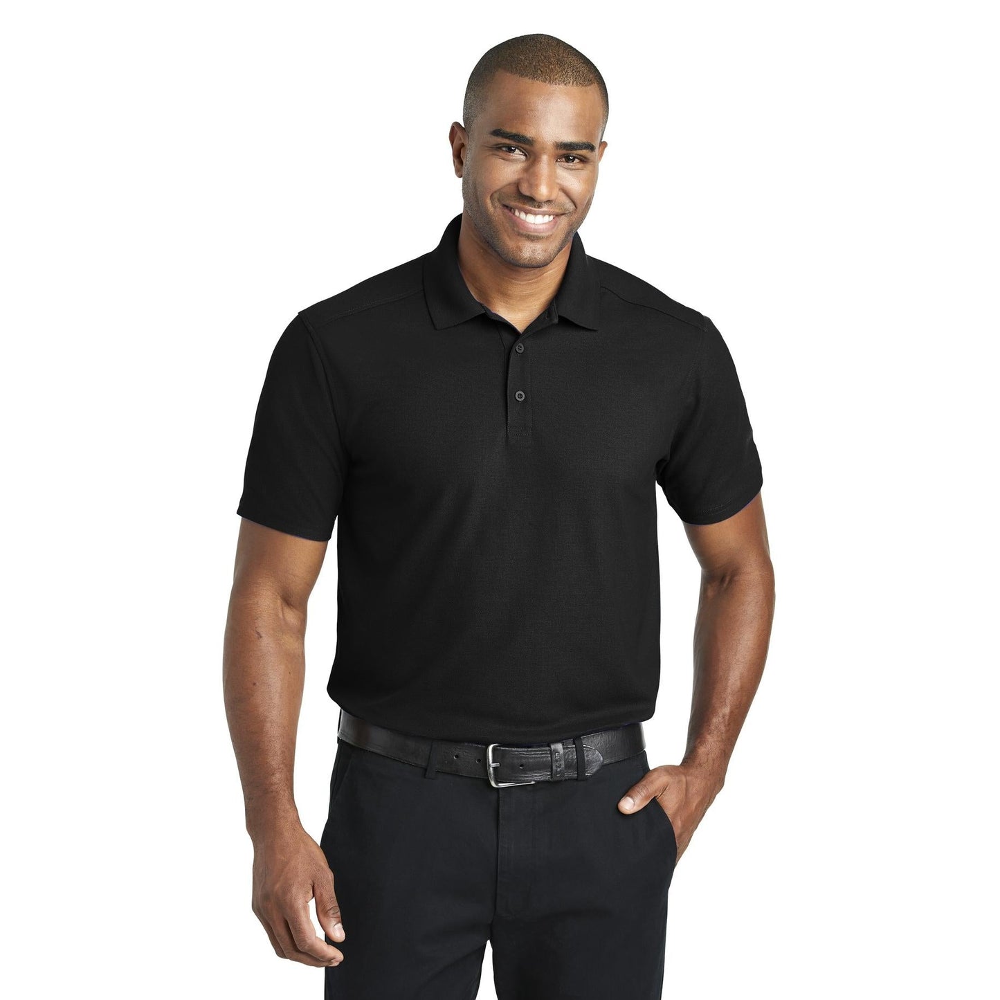 Apple Red Polo Shirts - Port Authority - Soft Fabric