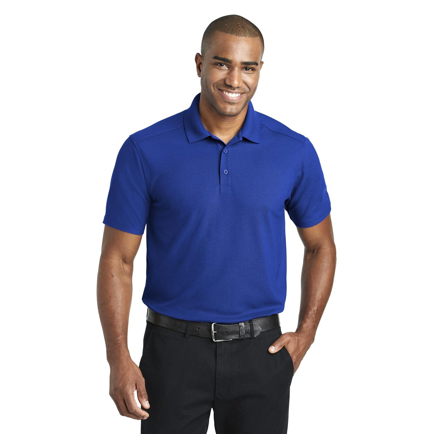 Apple Red Polo Shirts - Port Authority - Soft Fabric