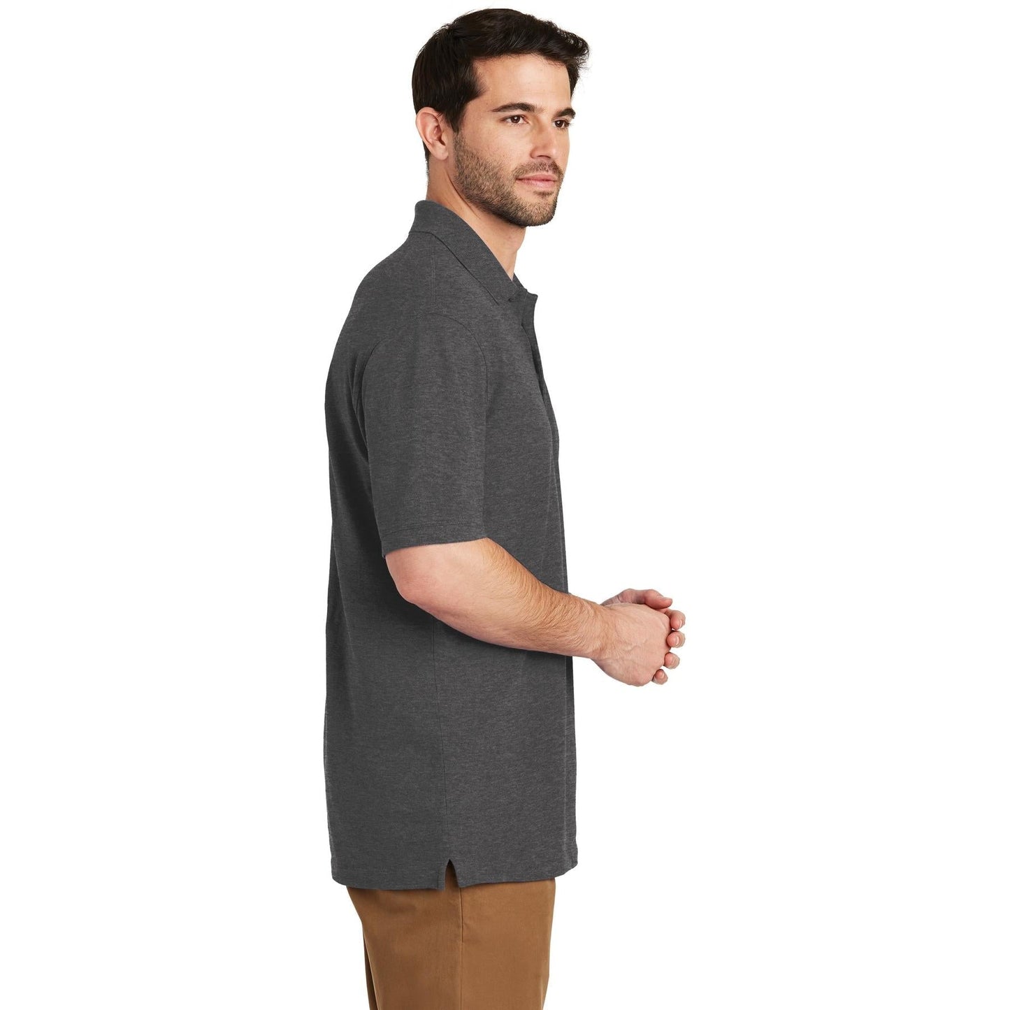 Apple Red Polo Shirts - Port Authority - Soft Cotton