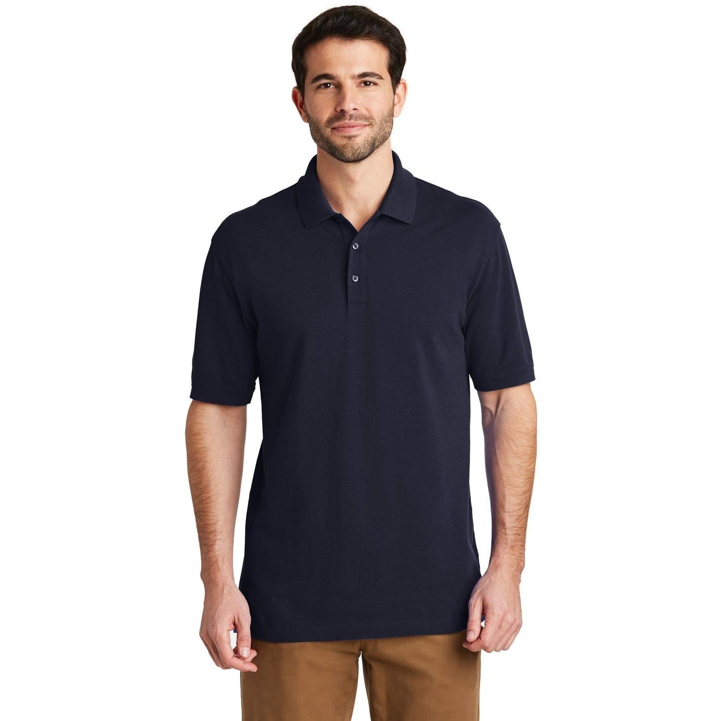Apple Red Polo Shirts - Port Authority - Soft Cotton