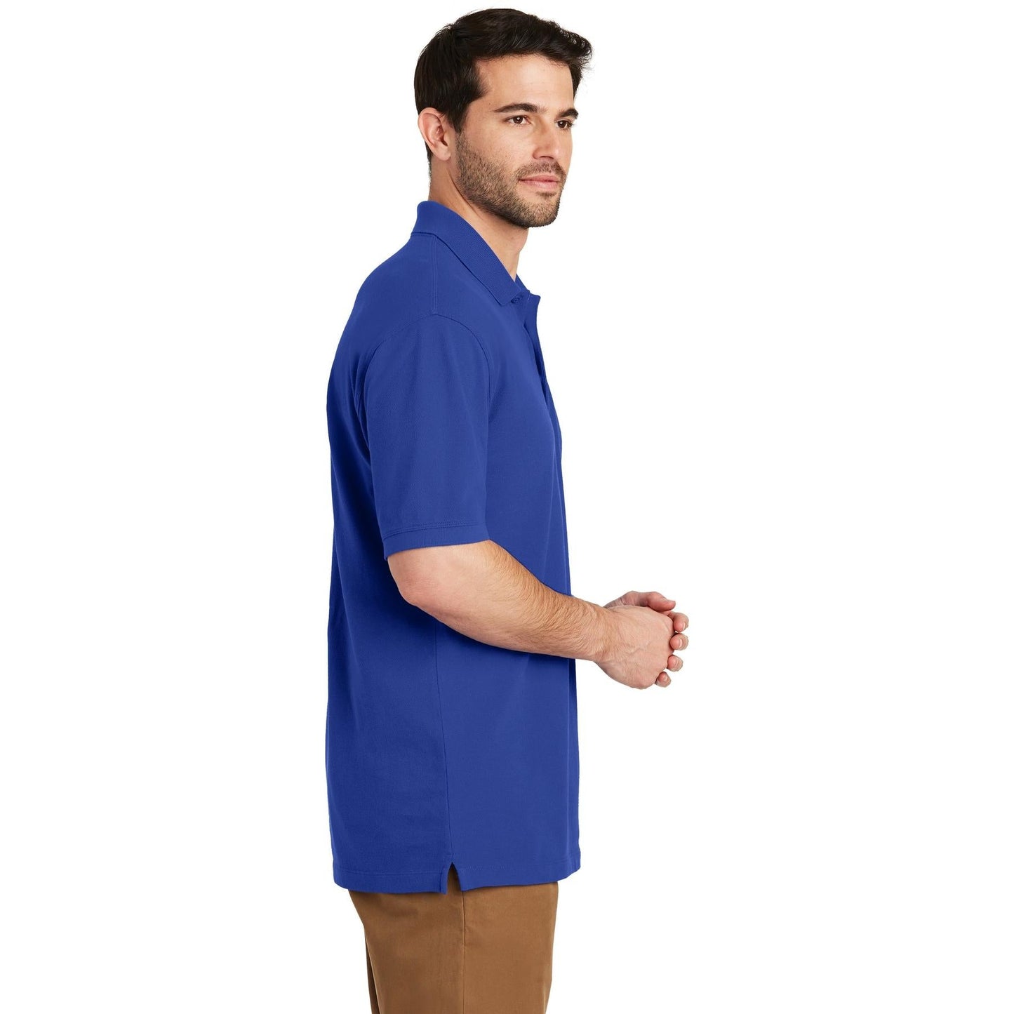 Apple Red Polo Shirts - Port Authority - Soft Cotton