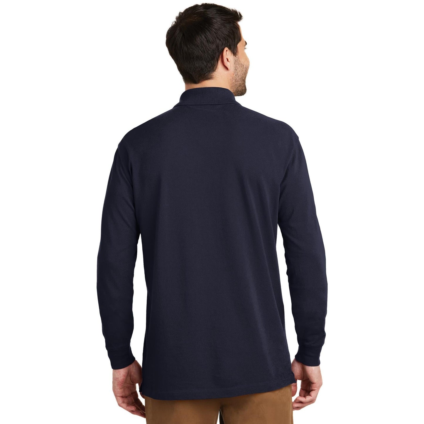 Black Polo Shirt - Port Authority - Sleek Fit