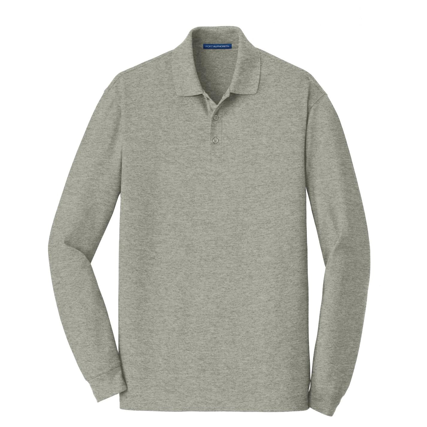 Black Polo Shirt - Port Authority - Sleek Fit