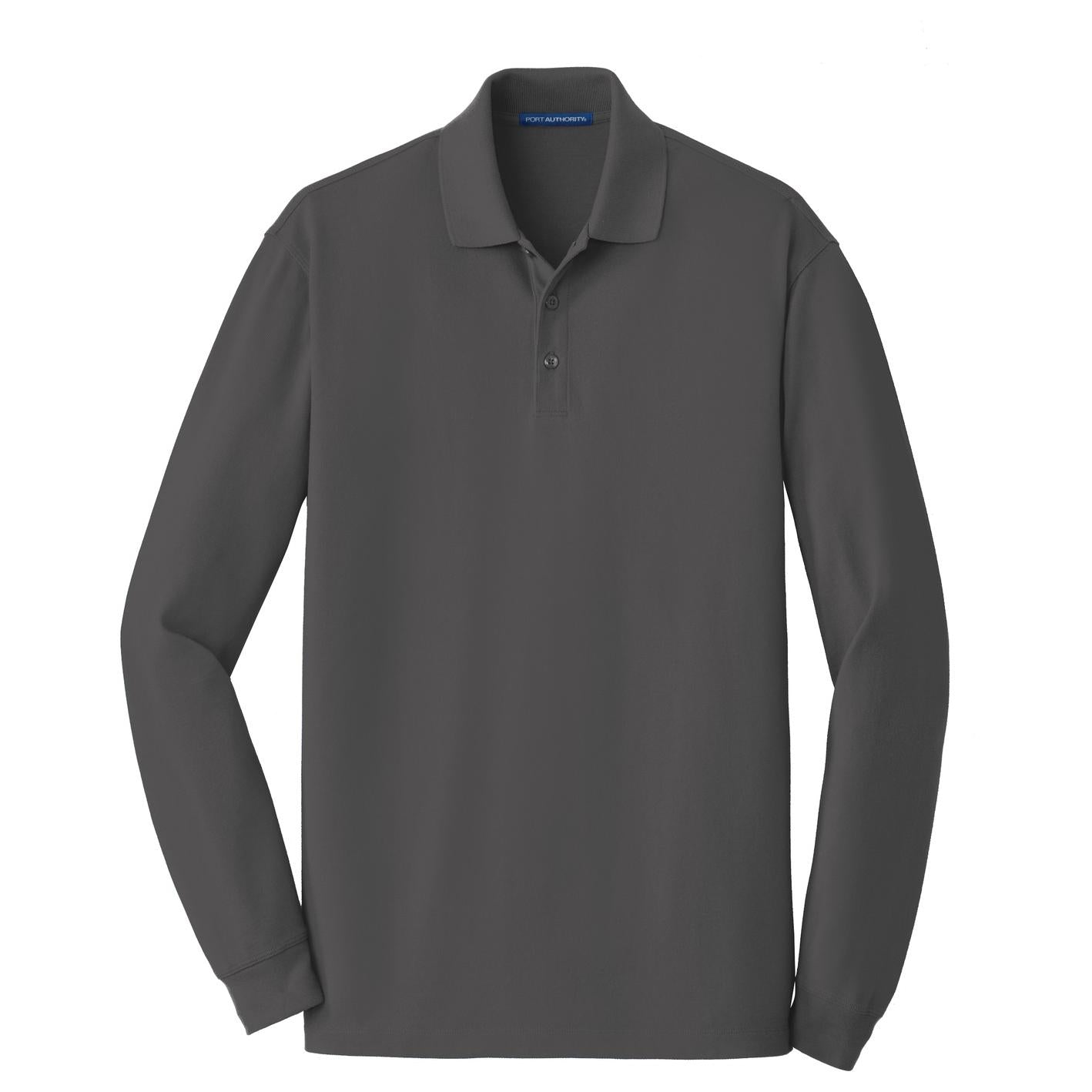 Black Polo Shirt - Port Authority - Sleek Fit