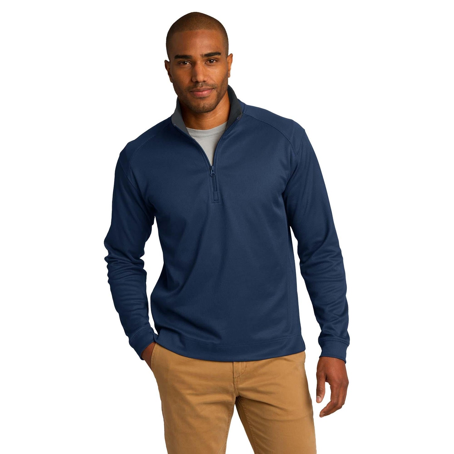 Black/Iron Grey Sweatshirt - Port Authority - Cozy Style