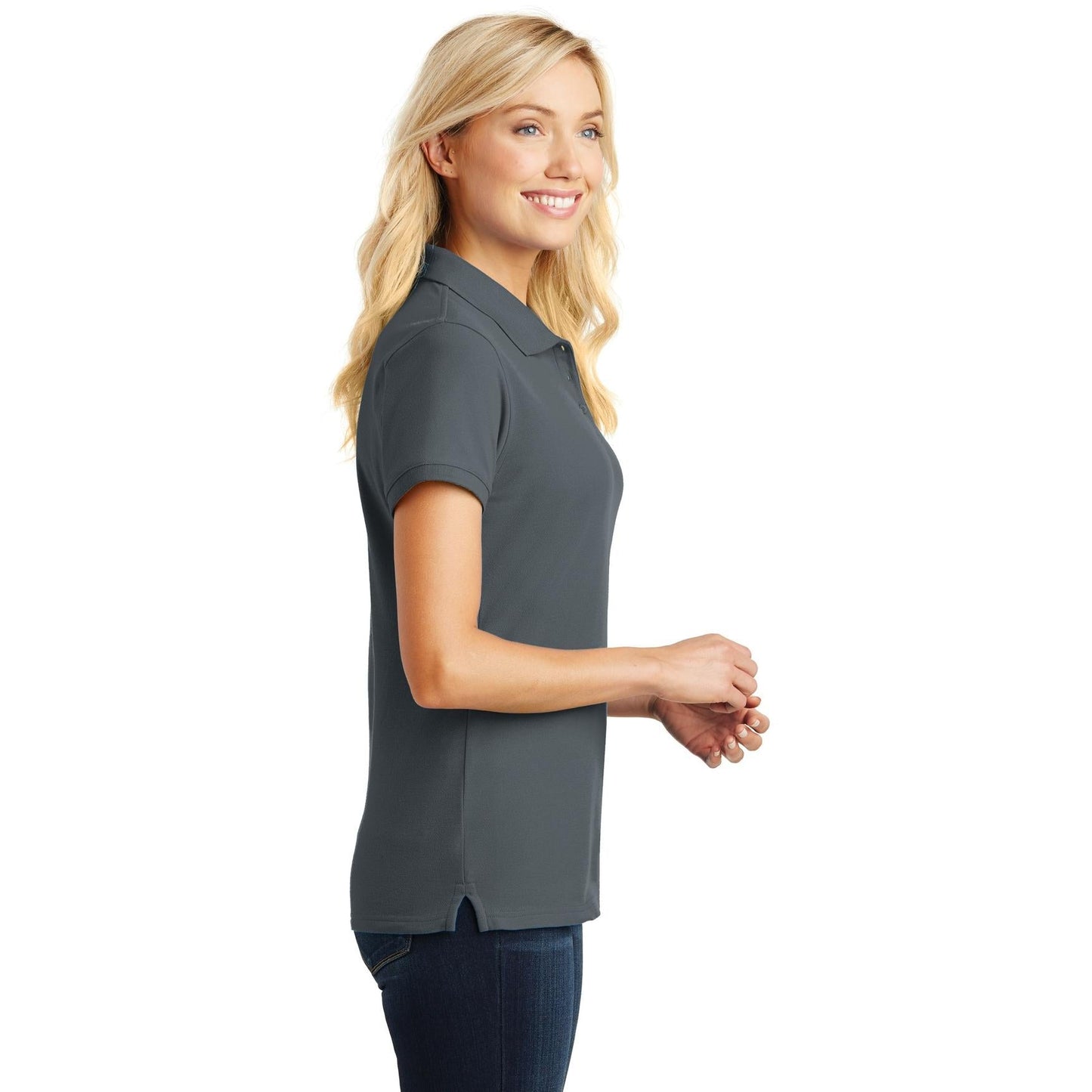 Bright Kelly Green Polo - Port Authority - Stylish Comfort