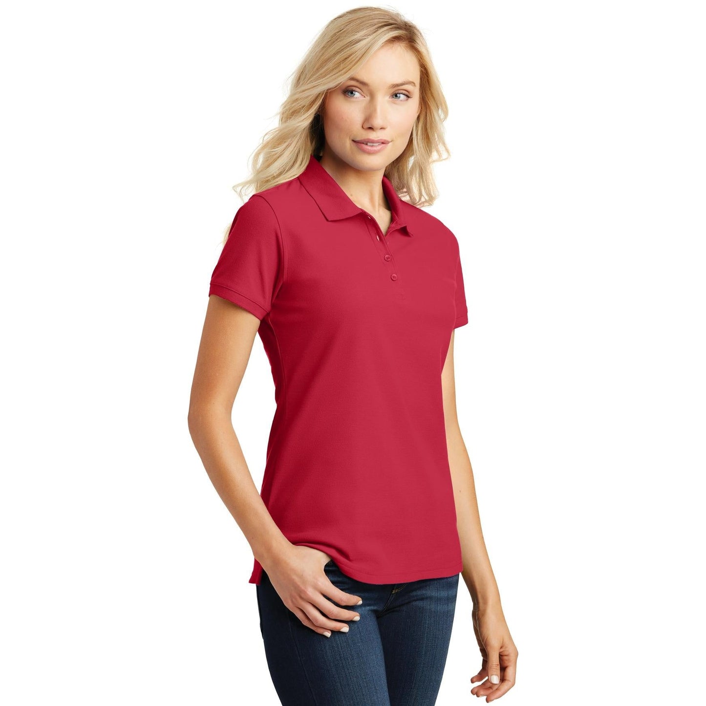 Bright Kelly Green Polo - Port Authority - Stylish Comfort