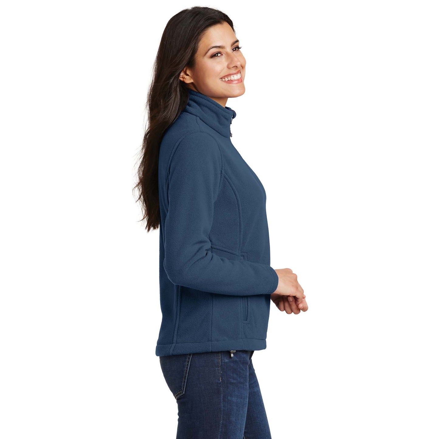Deep Smoke Jackets - Port Authority - Cozy Fleece