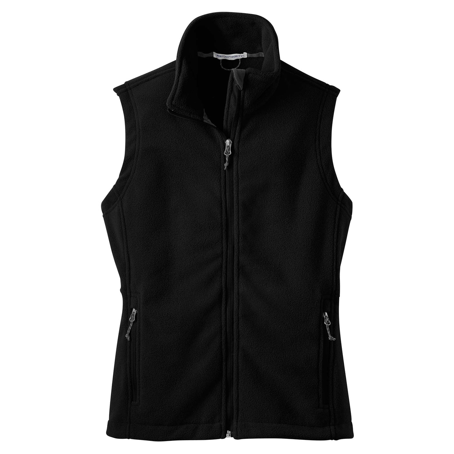 Black Fleece Vest - Port Authority - Cozy Layering