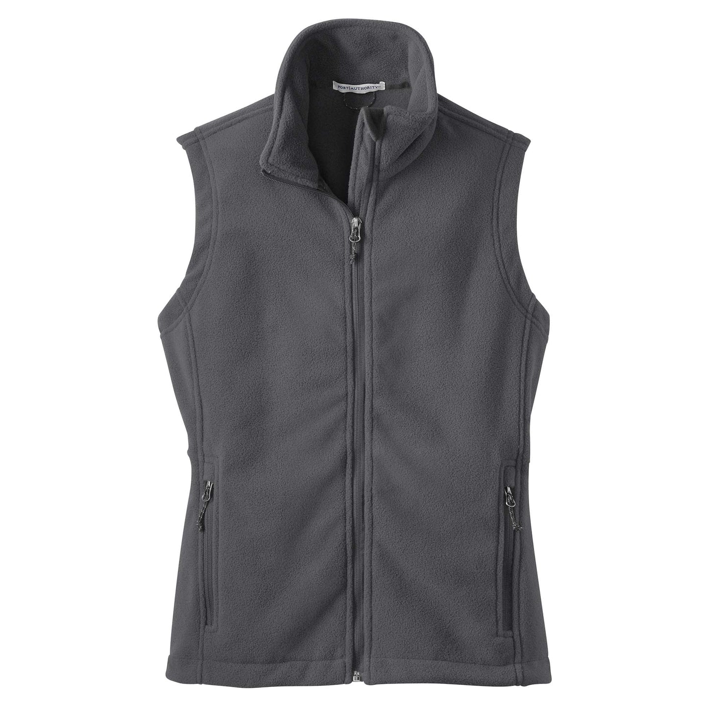 Black Fleece Vest - Port Authority - Cozy Layering