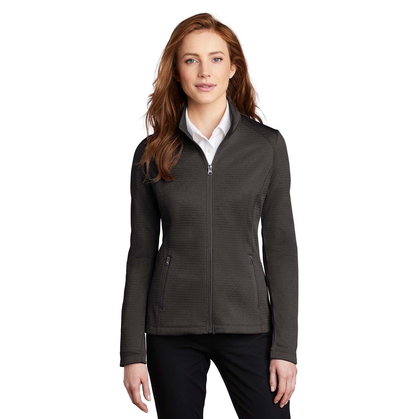 Dark Charcoal Heather Jacket - Port Authority - Warm Fleece