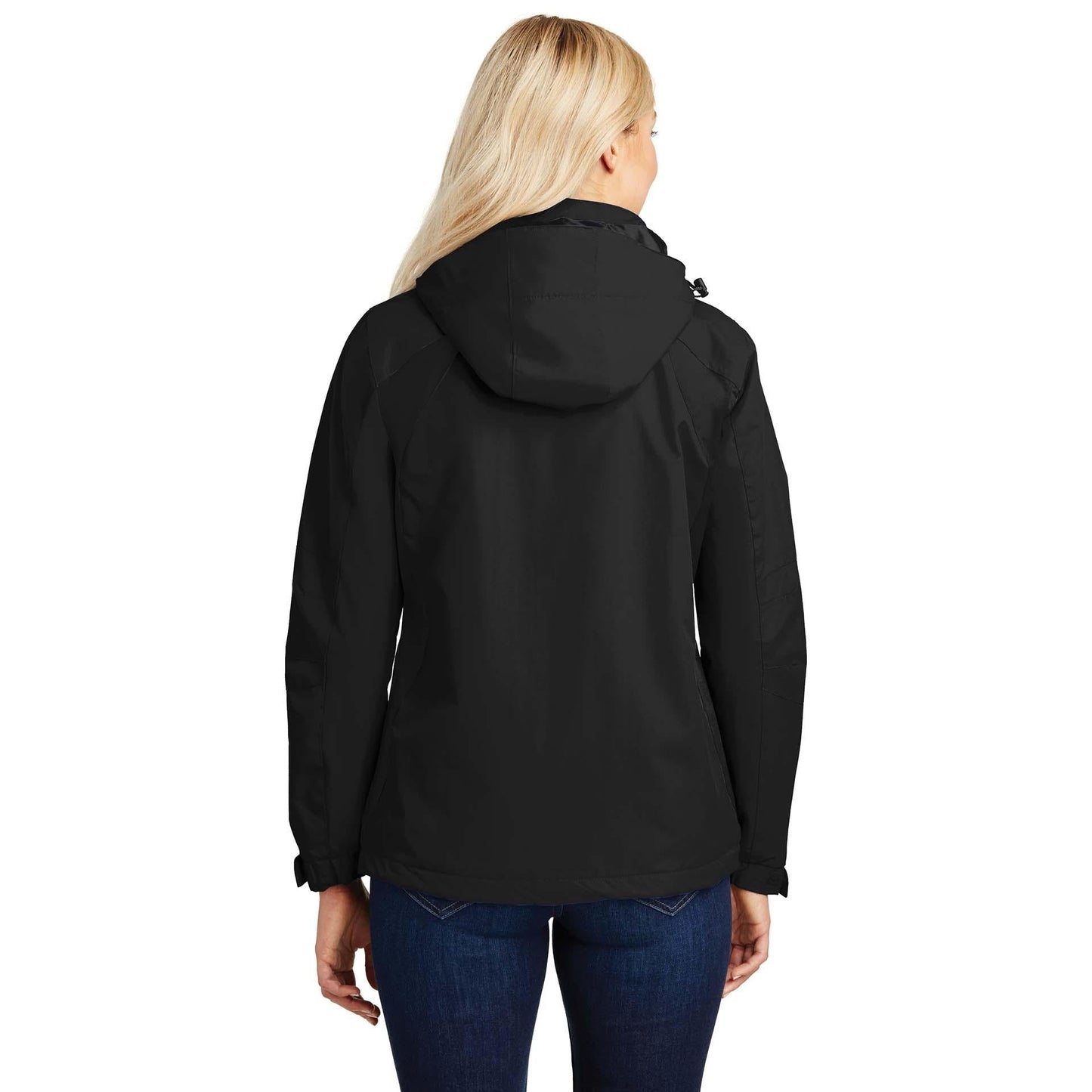 Black/Black Jacket - Port Authority - Stylish Waterproof
