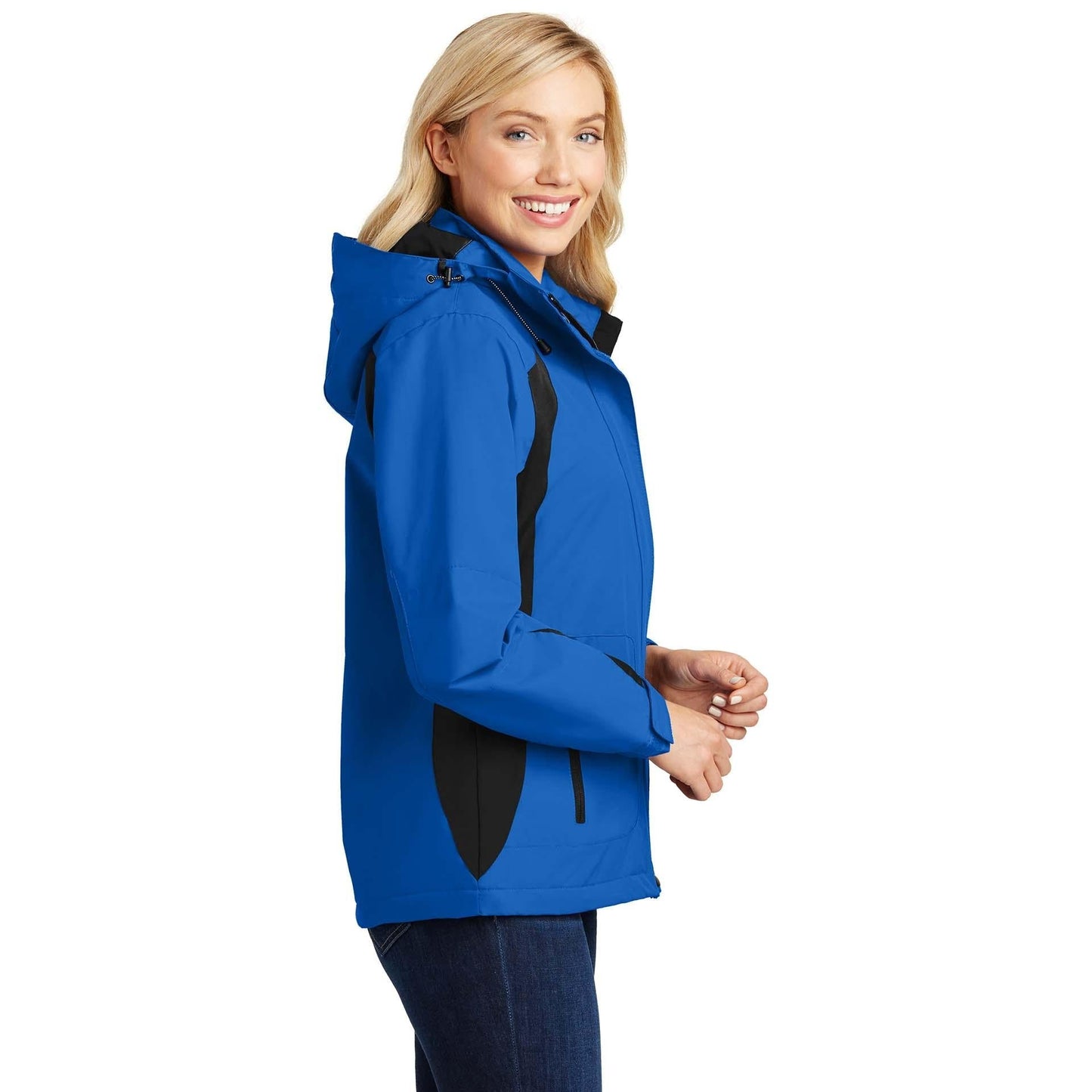 Black/Black Jacket - Port Authority - Stylish Waterproof