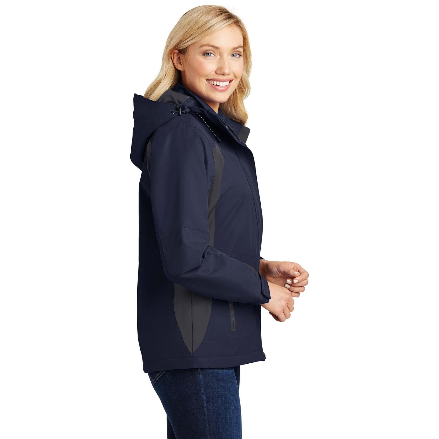 Black/Black Jacket - Port Authority - Stylish Waterproof