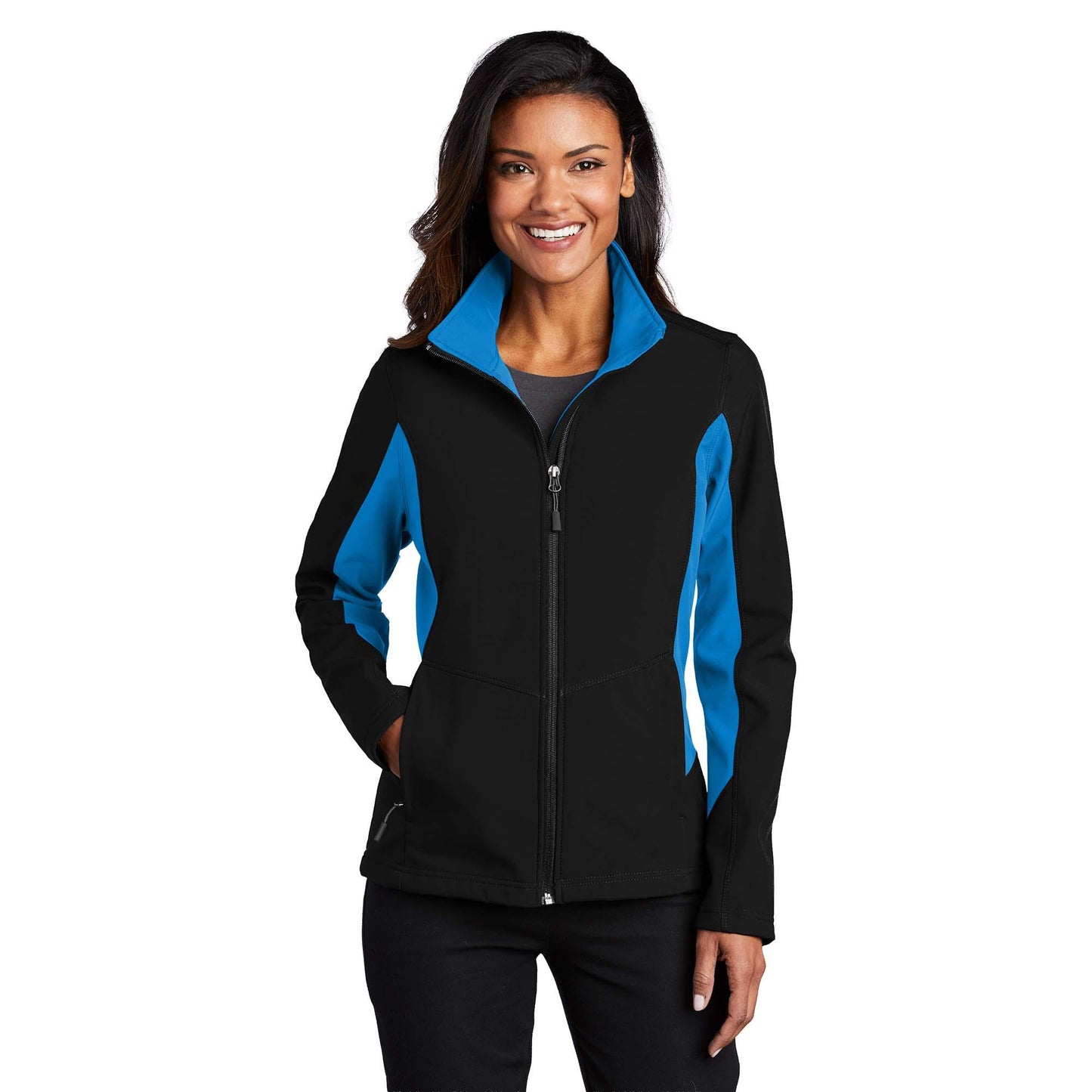 Black/Battleship Grey Jacket - Port Authority - Functional Style