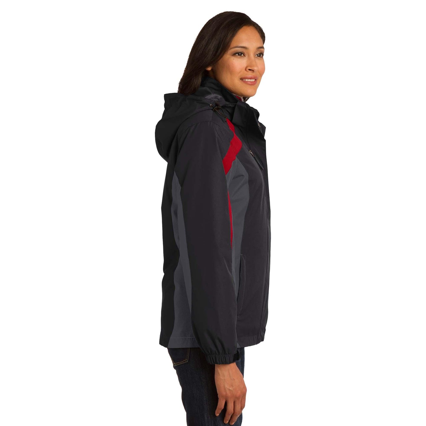 Admiral Blue Colorblock Jacket - Port Authority - Stylish Design
