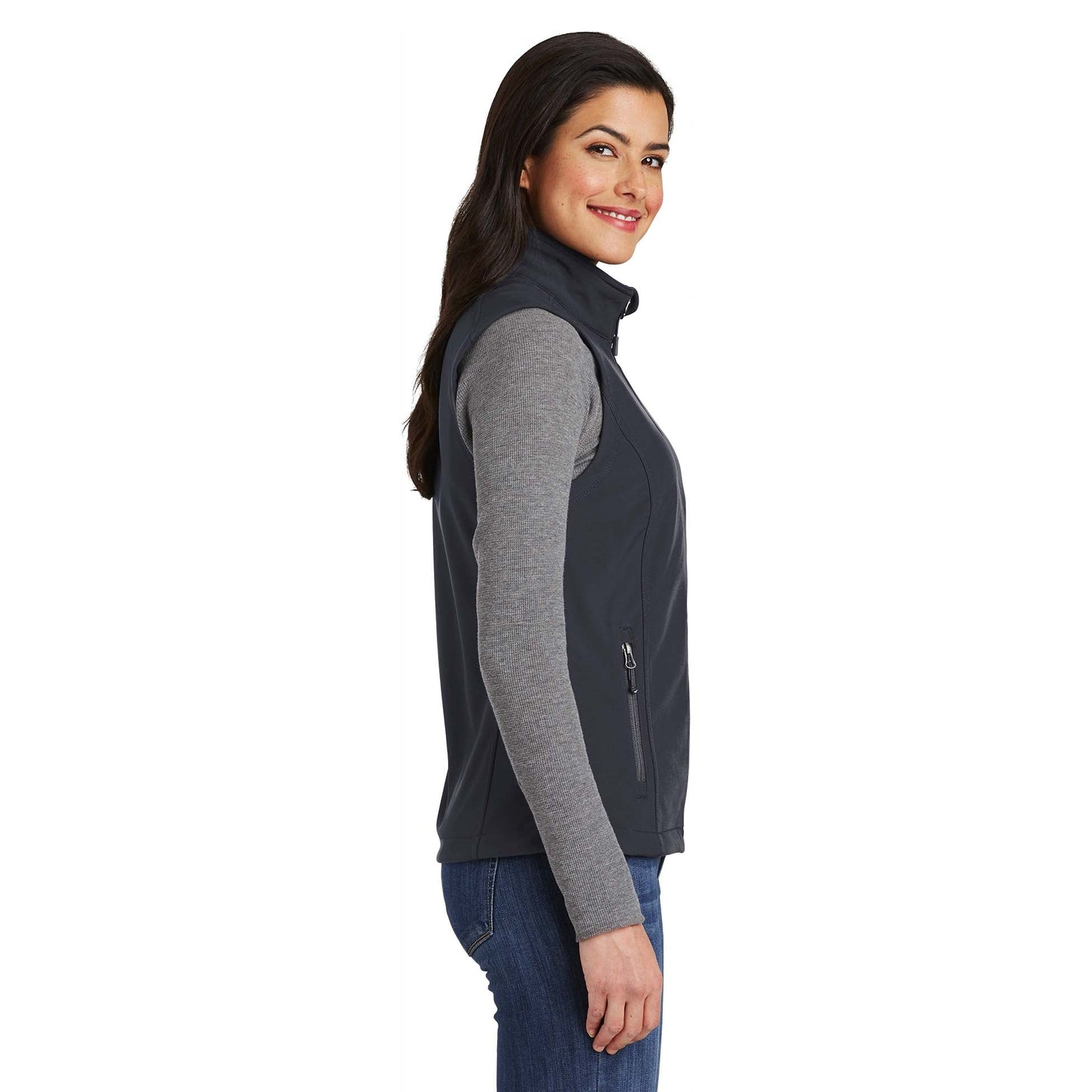Battleship Grey Vest - Port Authority - Soft Shell