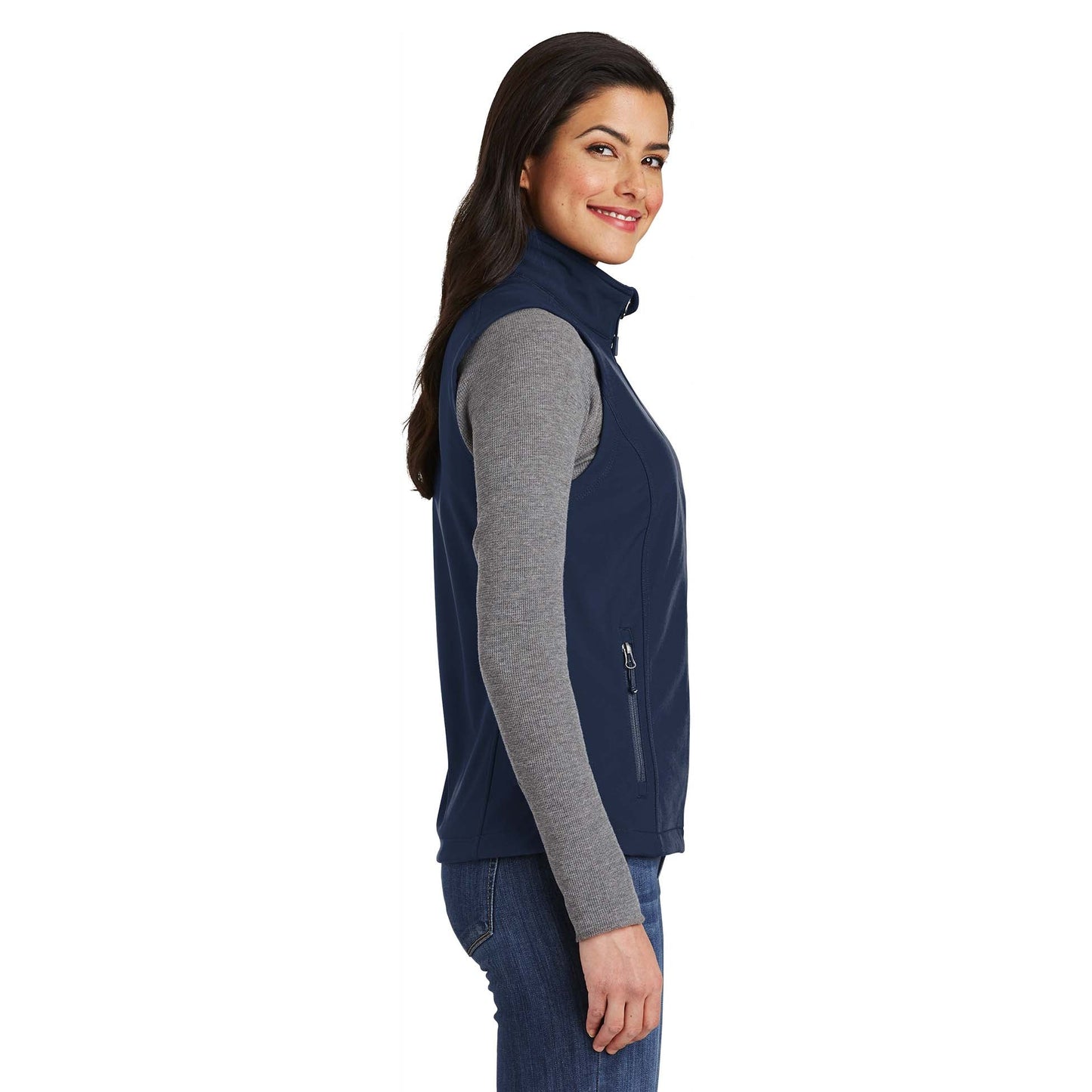 Battleship Grey Vest - Port Authority - Soft Shell