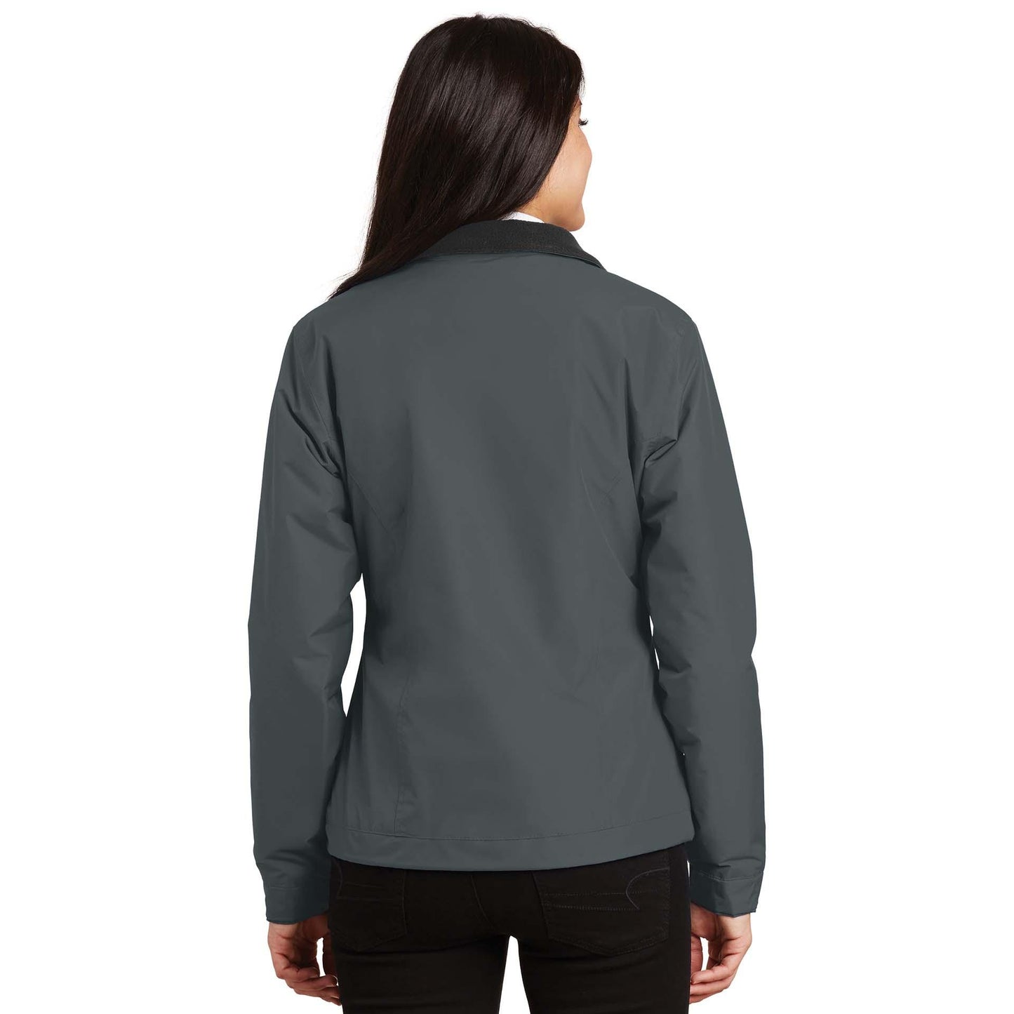 Steel Grey/True Black Jackets - Port Authority - Cozy Fabric