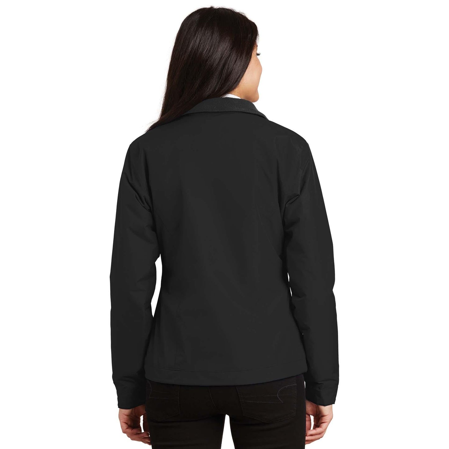 Steel Grey/True Black Jackets - Port Authority - Cozy Fabric