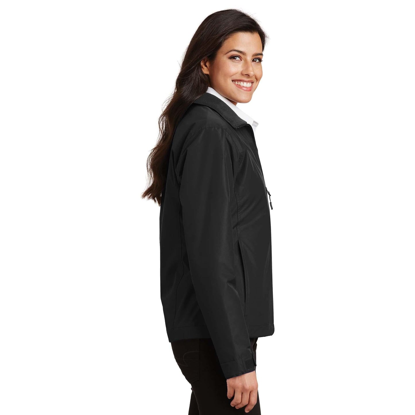 Steel Grey/True Black Jackets - Port Authority - Cozy Fabric