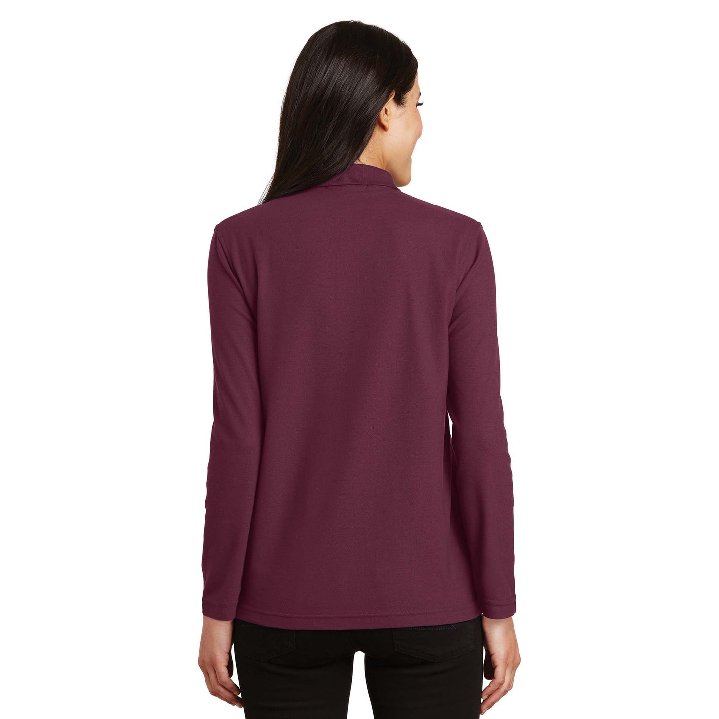 Black Polo Shirts - Port Authority - Soft Touch Fabric