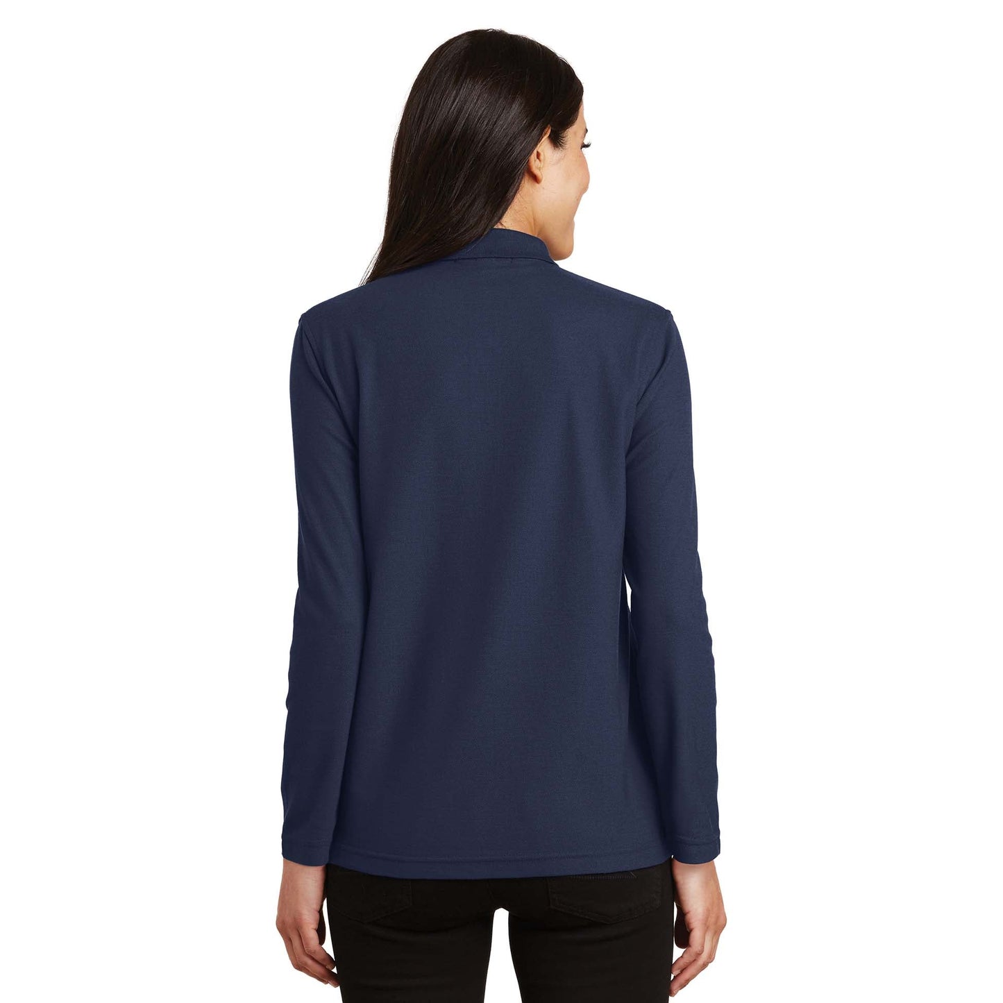 Black Polo Shirts - Port Authority - Soft Touch Fabric