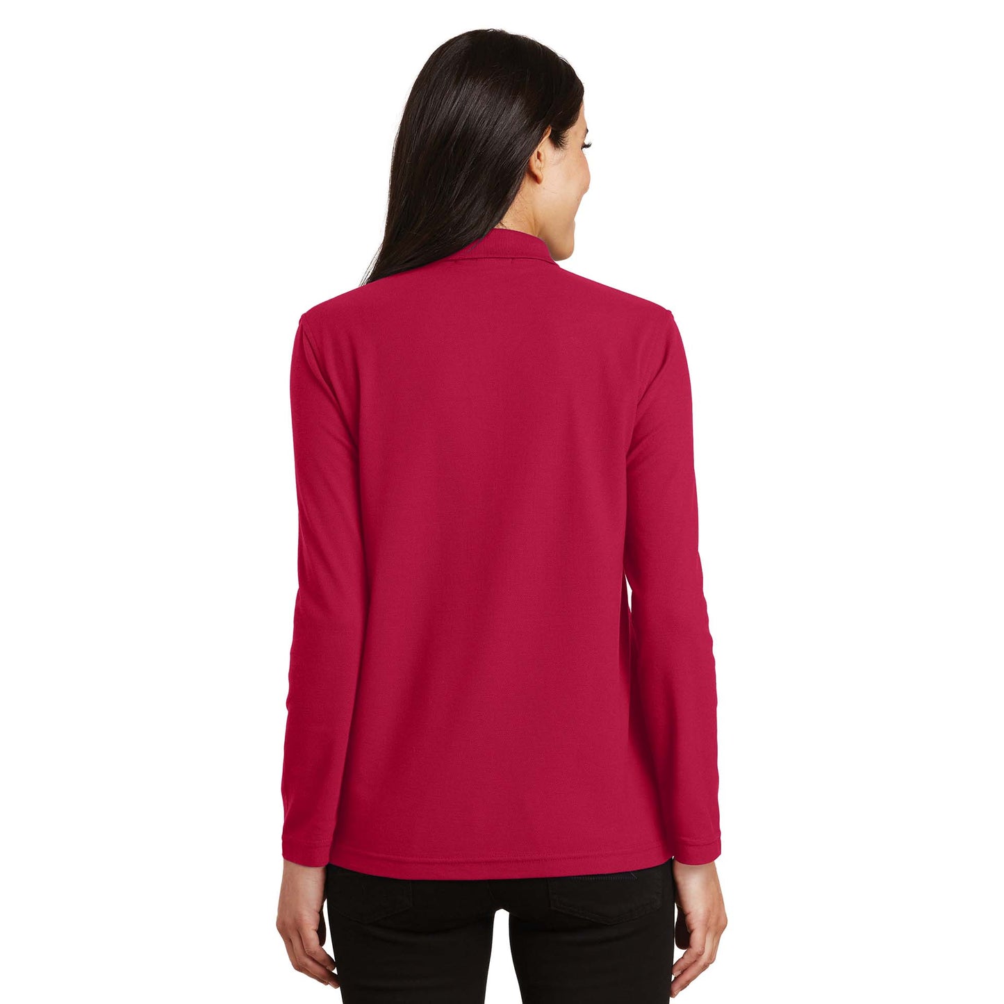 Black Polo Shirts - Port Authority - Soft Touch Fabric