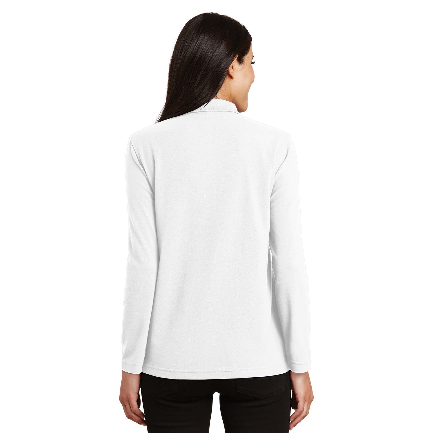 Black Polo Shirts - Port Authority - Soft Touch Fabric