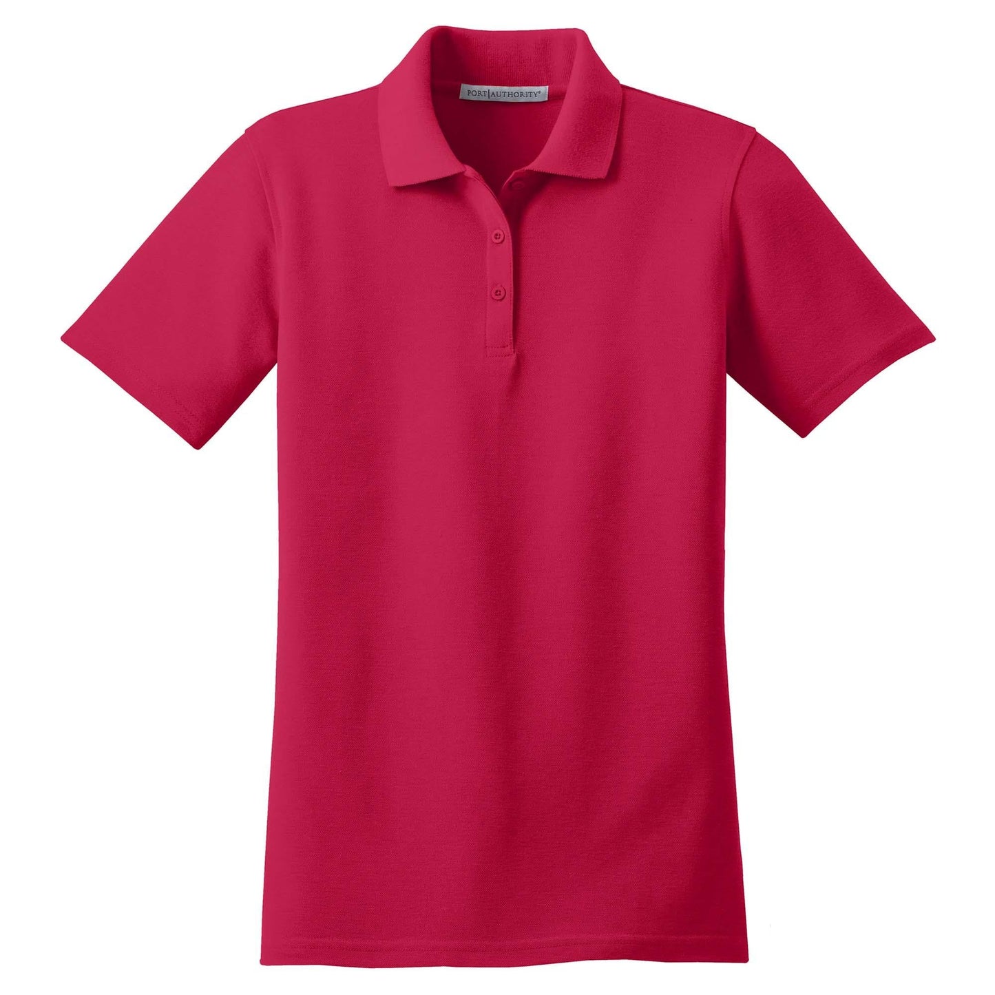 Black Polo Shirt - Port Authority - Stain-Resistant