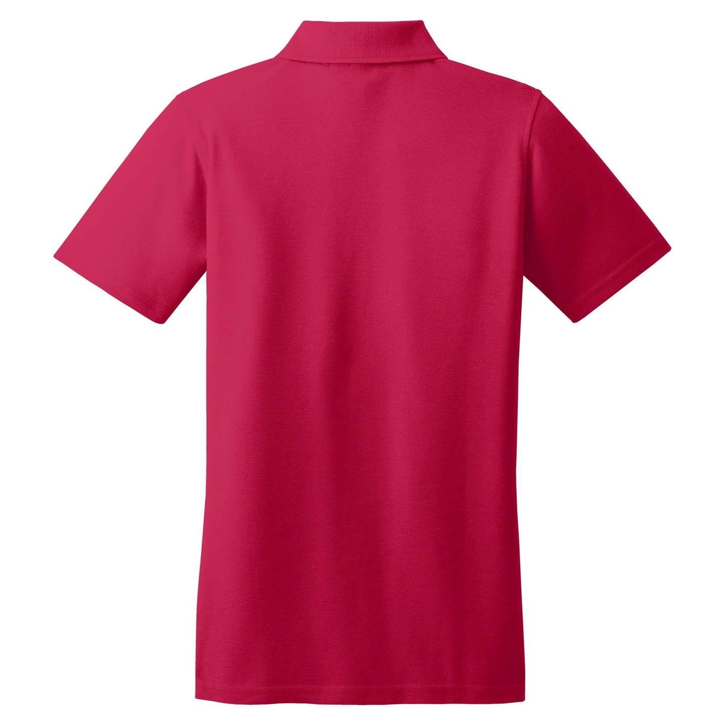 Black Polo Shirt - Port Authority - Stain-Resistant
