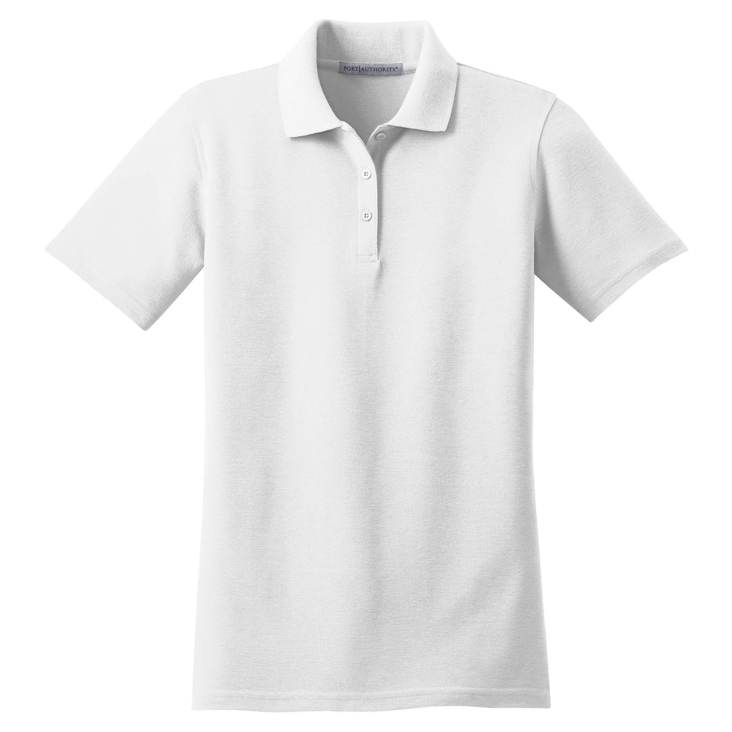 Black Polo Shirt - Port Authority - Stain-Resistant