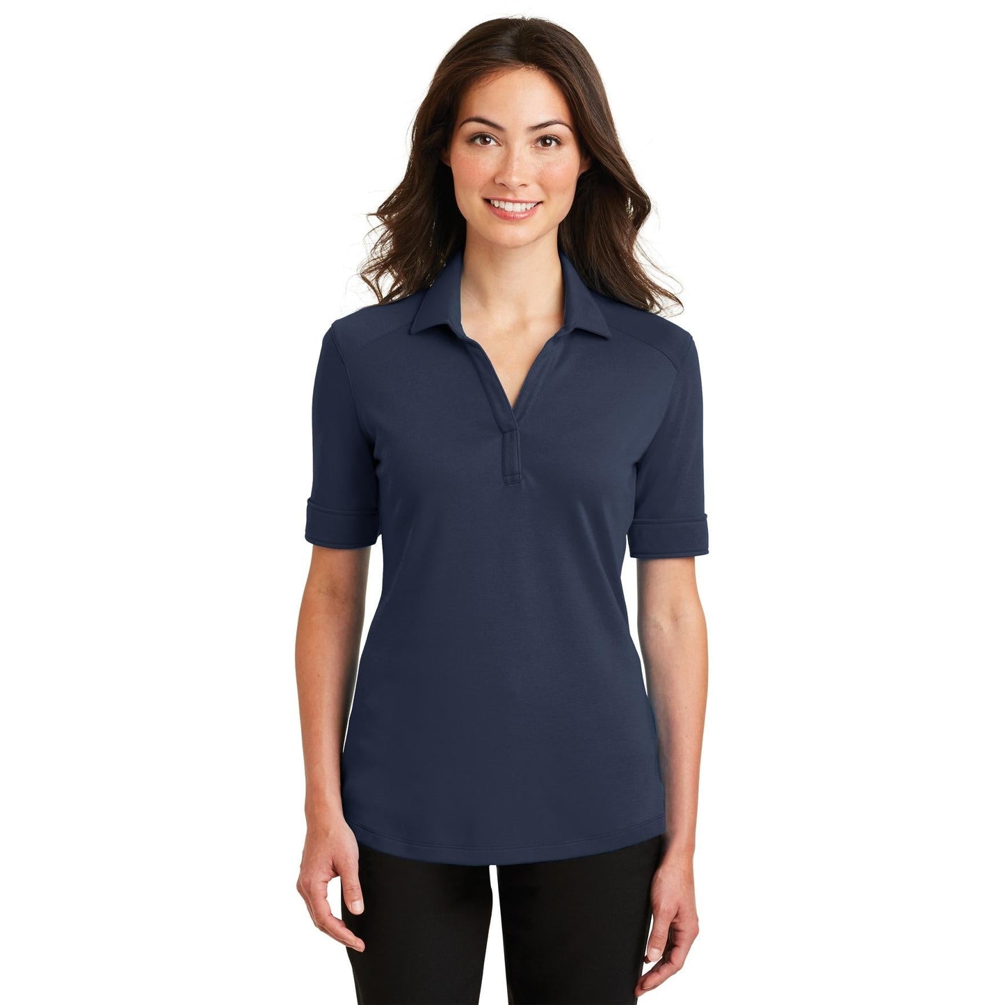 Brilliant Blue Polo - Port Authority - Soft Fabric