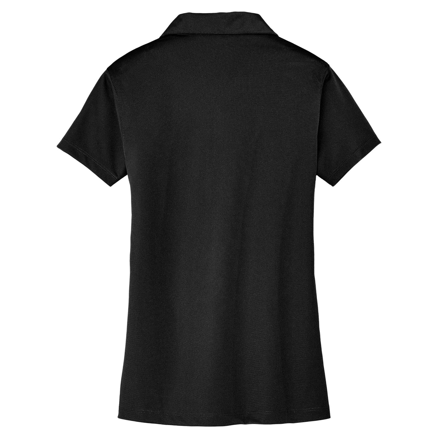 Black Polo Shirts - Port Authority - Stylish Poly Blend