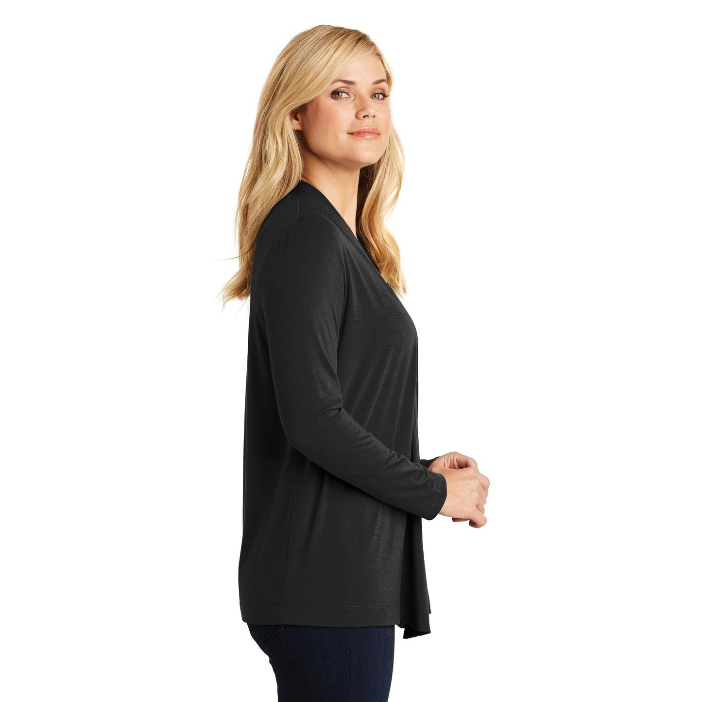 Black Cardigans - Port Authority - Elegant Knit