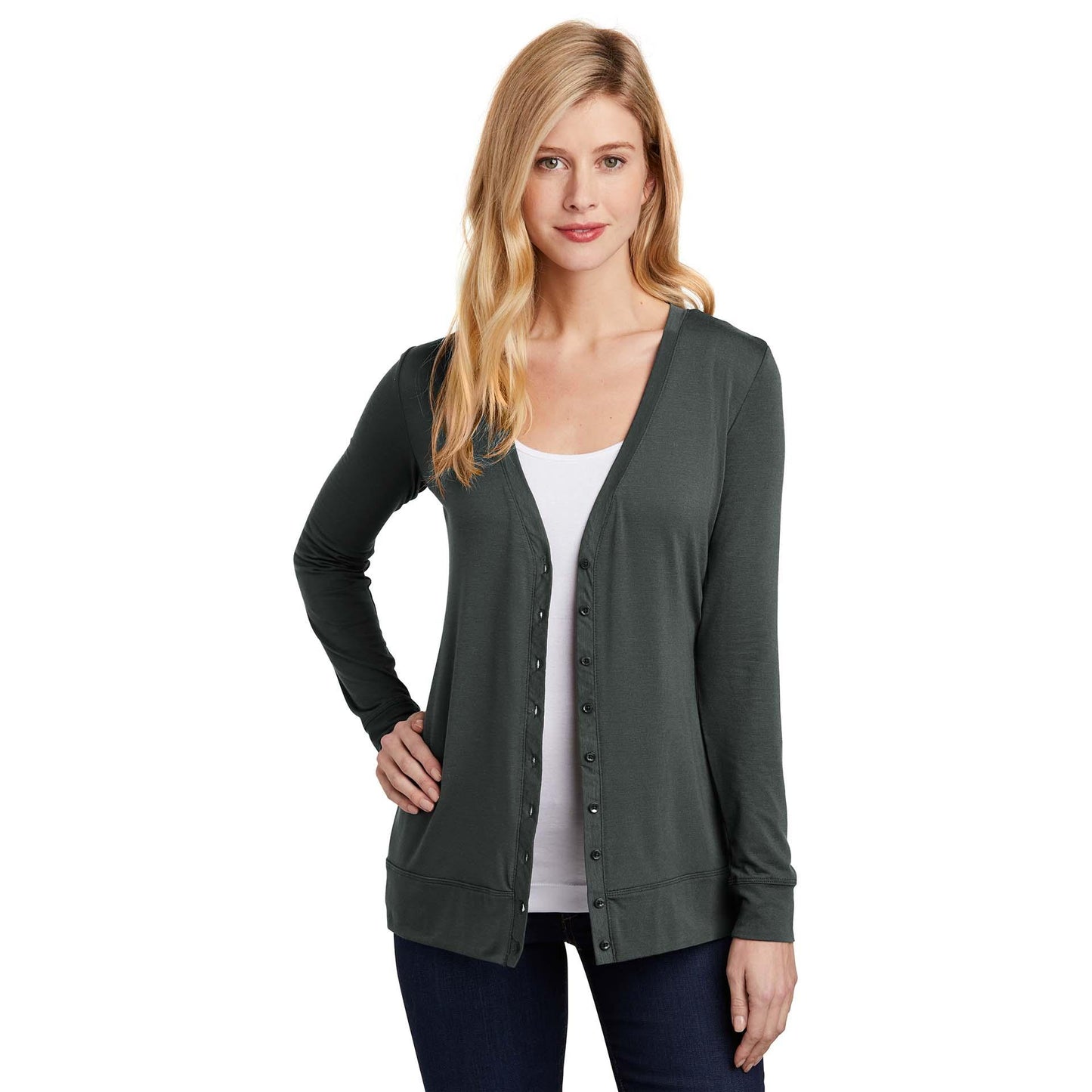 Black Cardigans - Port Authority - Soft Material