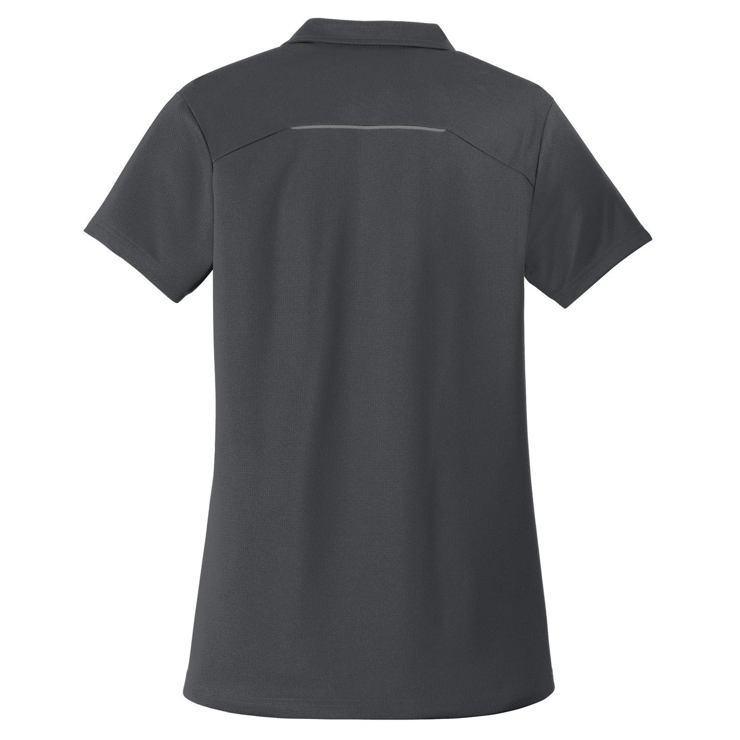 Battleship Grey Polo - Port Authority - Moisture Wicking