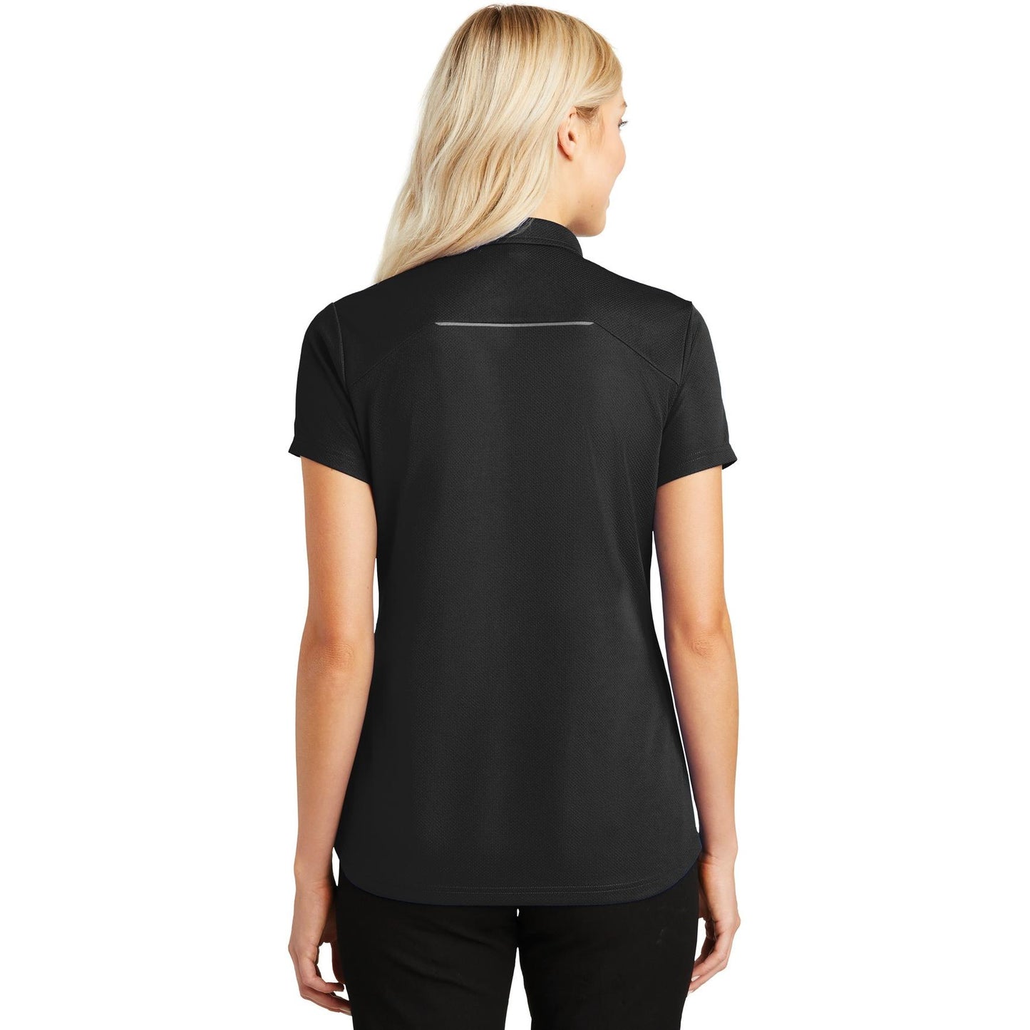 Battleship Grey Polo - Port Authority - Moisture Wicking